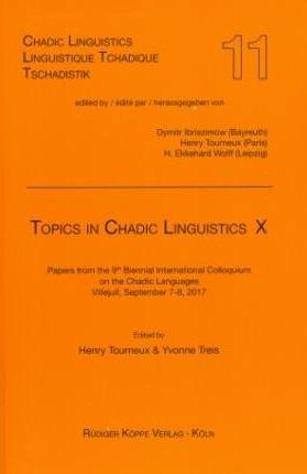 Topics in Chadic Linguistics X