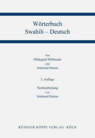 Wörterbuch Swahili-Deutsch Wörterbuch Swahili-Deutsch