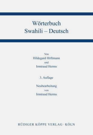 Wörterbuch Swahili-Deutsch