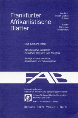 Afrikanische Sprachen zwischen Gestern und Morgen